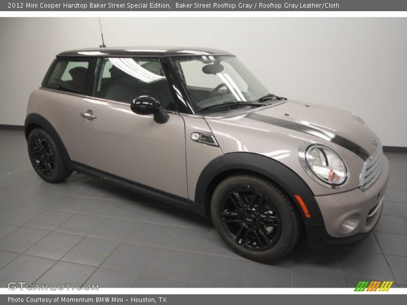 Baker Street Rooftop Gray / Rooftop Gray Leather/Cloth 2012 Mini Cooper Hardtop Baker Street Special Edition