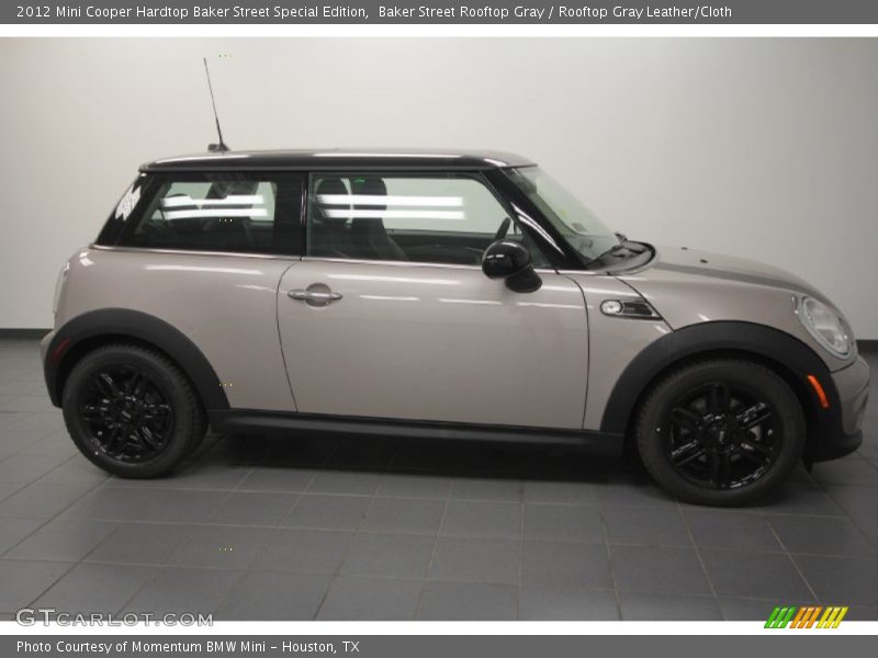 Baker Street Rooftop Gray / Rooftop Gray Leather/Cloth 2012 Mini Cooper Hardtop Baker Street Special Edition