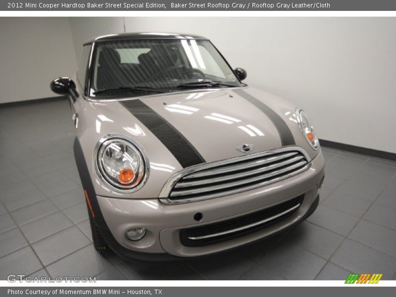 Baker Street Rooftop Gray / Rooftop Gray Leather/Cloth 2012 Mini Cooper Hardtop Baker Street Special Edition
