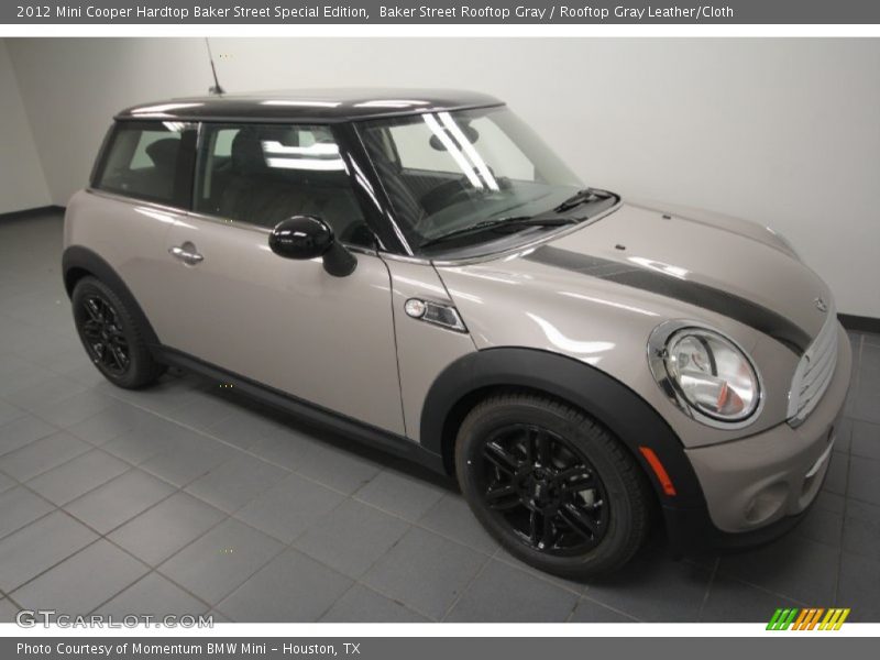 Baker Street Rooftop Gray / Rooftop Gray Leather/Cloth 2012 Mini Cooper Hardtop Baker Street Special Edition