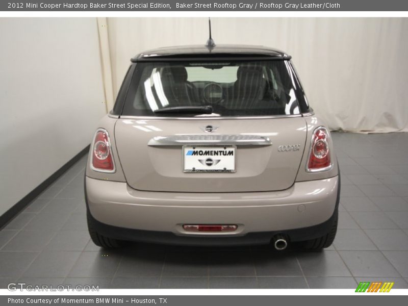 Baker Street Rooftop Gray / Rooftop Gray Leather/Cloth 2012 Mini Cooper Hardtop Baker Street Special Edition