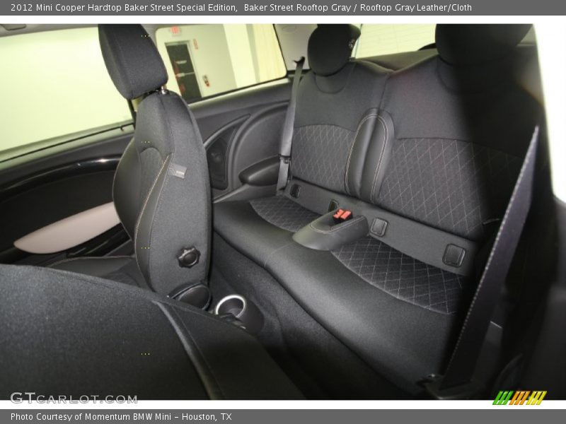 Baker Street Rooftop Gray / Rooftop Gray Leather/Cloth 2012 Mini Cooper Hardtop Baker Street Special Edition