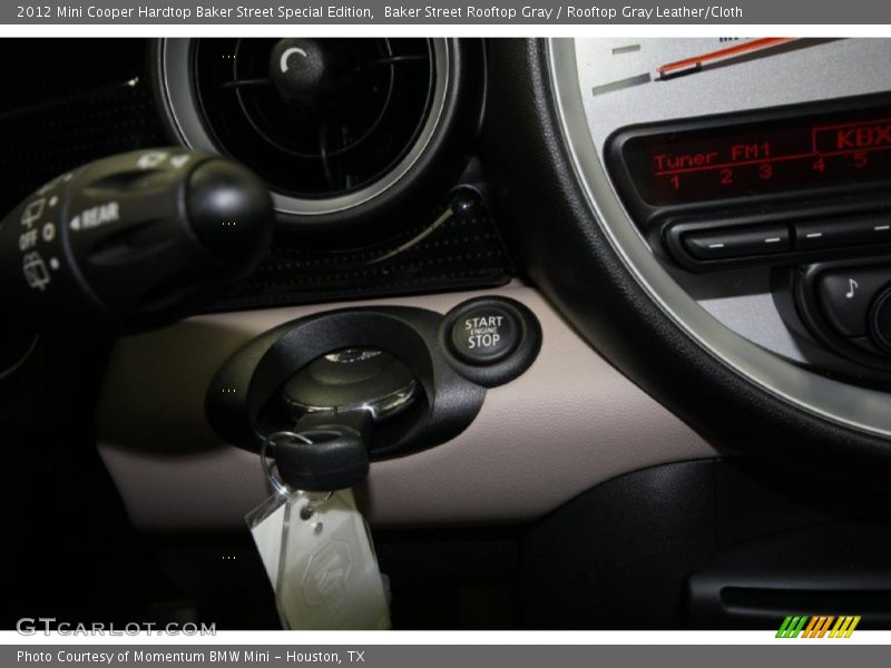 Baker Street Rooftop Gray / Rooftop Gray Leather/Cloth 2012 Mini Cooper Hardtop Baker Street Special Edition
