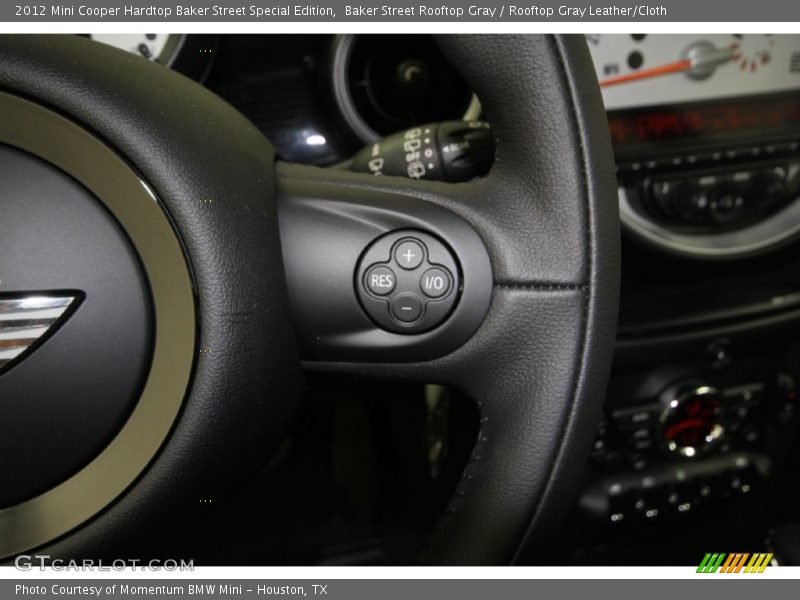 Baker Street Rooftop Gray / Rooftop Gray Leather/Cloth 2012 Mini Cooper Hardtop Baker Street Special Edition