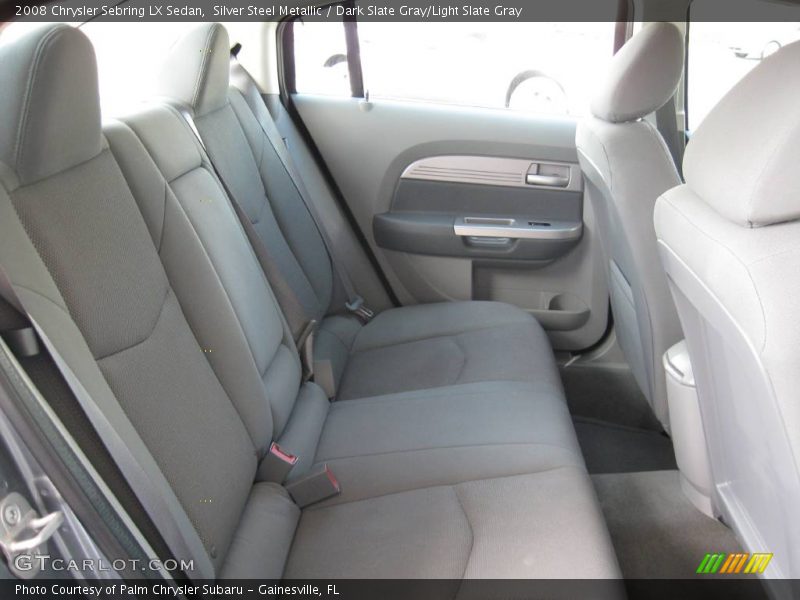 Silver Steel Metallic / Dark Slate Gray/Light Slate Gray 2008 Chrysler Sebring LX Sedan