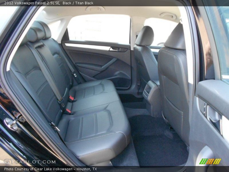 Black / Titan Black 2012 Volkswagen Passat 2.5L SE