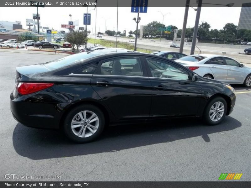 Midnight Black / Camel 2012 Hyundai Sonata GLS