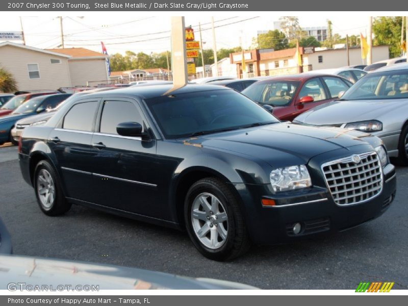 Steel Blue Metallic / Dark Slate Gray/Light Graystone 2007 Chrysler 300 Touring