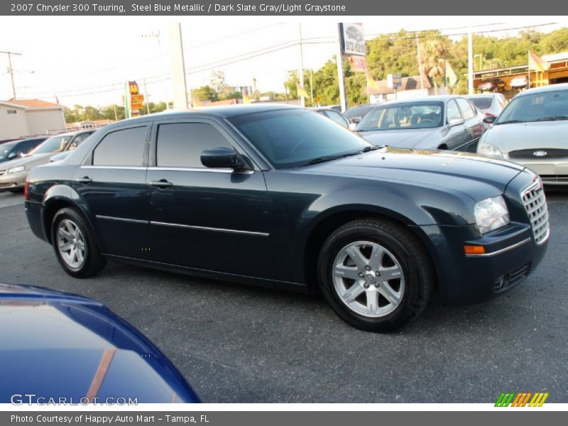 Steel Blue Metallic / Dark Slate Gray/Light Graystone 2007 Chrysler 300 Touring