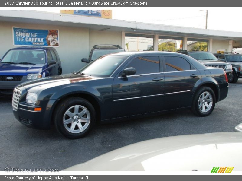 Steel Blue Metallic / Dark Slate Gray/Light Graystone 2007 Chrysler 300 Touring