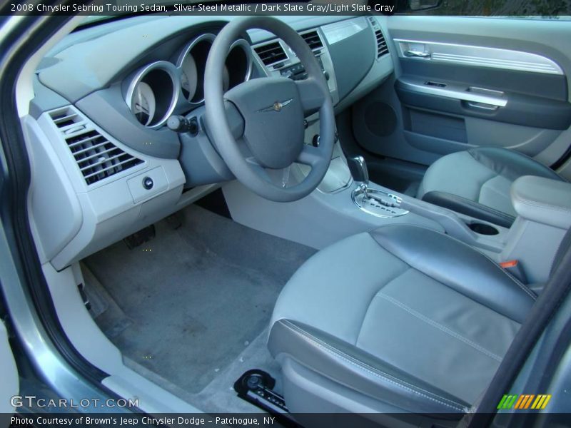 Silver Steel Metallic / Dark Slate Gray/Light Slate Gray 2008 Chrysler Sebring Touring Sedan