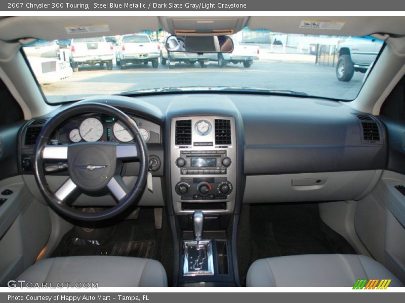 Steel Blue Metallic / Dark Slate Gray/Light Graystone 2007 Chrysler 300 Touring