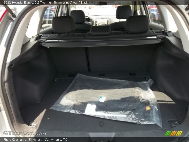 Shimmering Silver / Black 2012 Hyundai Elantra GLS Touring
