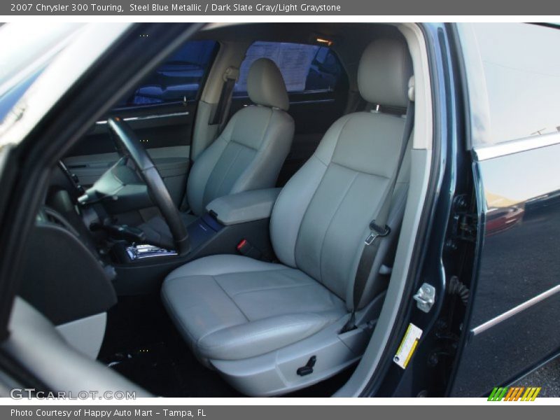 Steel Blue Metallic / Dark Slate Gray/Light Graystone 2007 Chrysler 300 Touring