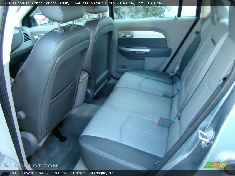 Silver Steel Metallic / Dark Slate Gray/Light Slate Gray 2008 Chrysler Sebring Touring Sedan