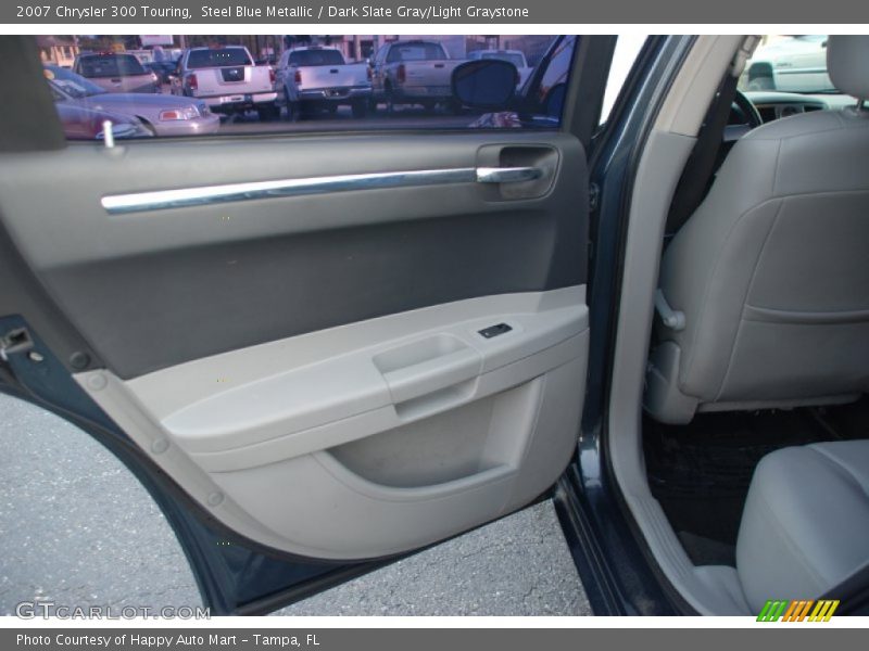 Steel Blue Metallic / Dark Slate Gray/Light Graystone 2007 Chrysler 300 Touring