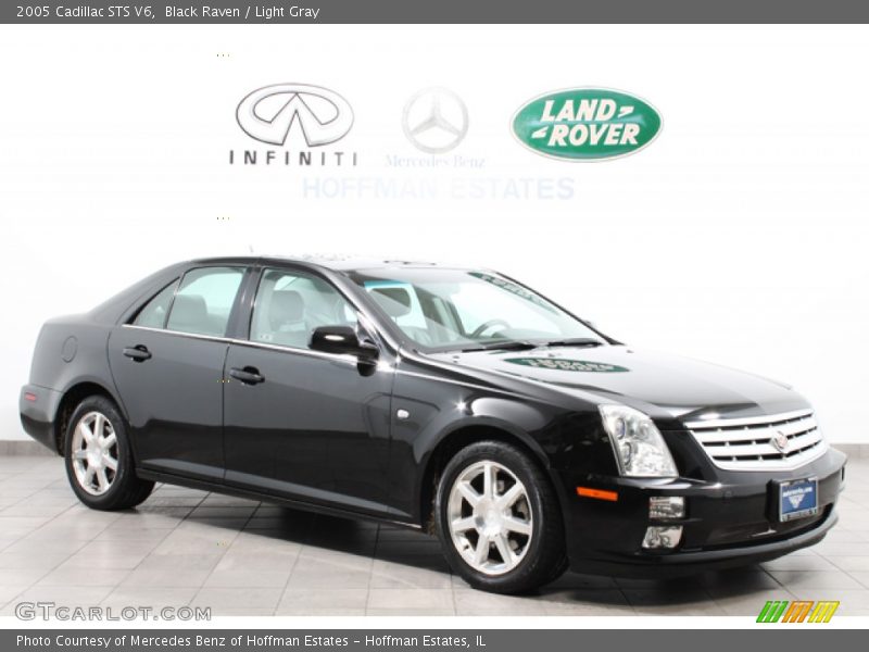 Black Raven / Light Gray 2005 Cadillac STS V6