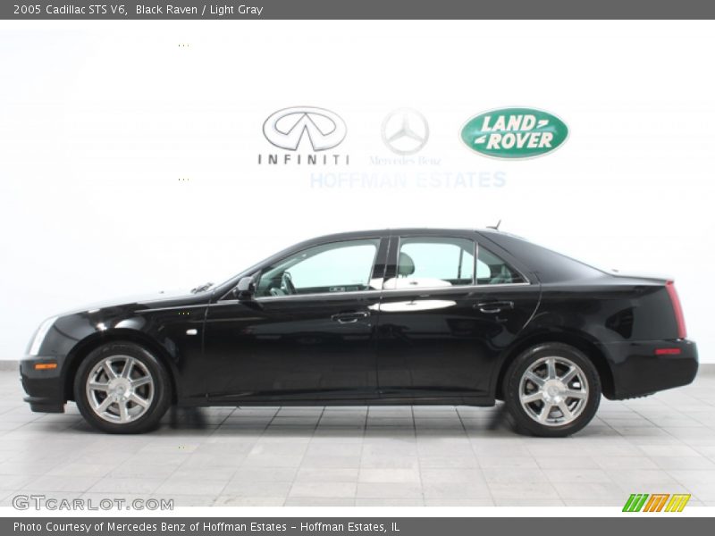 Black Raven / Light Gray 2005 Cadillac STS V6