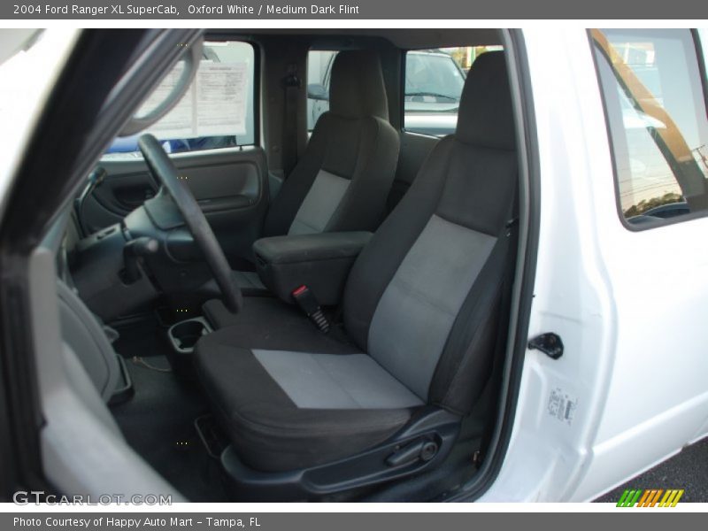 Oxford White / Medium Dark Flint 2004 Ford Ranger XL SuperCab
