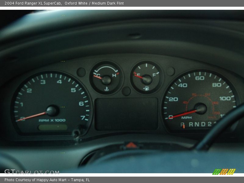 Oxford White / Medium Dark Flint 2004 Ford Ranger XL SuperCab