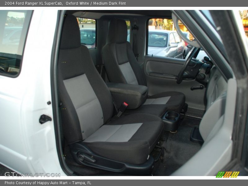 Oxford White / Medium Dark Flint 2004 Ford Ranger XL SuperCab