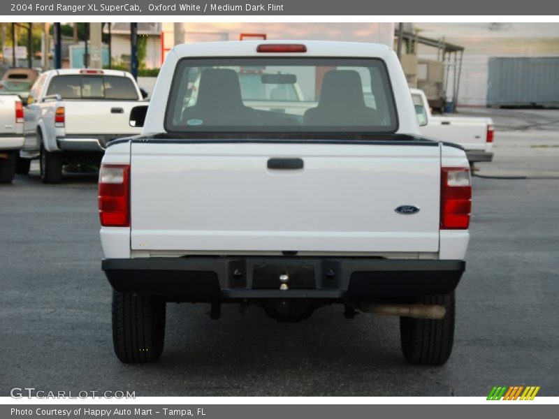 Oxford White / Medium Dark Flint 2004 Ford Ranger XL SuperCab