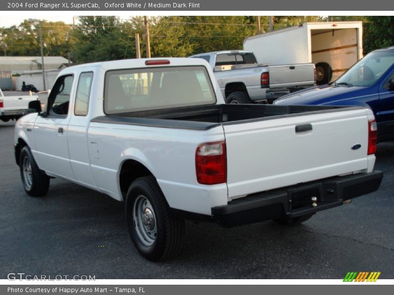 Oxford White / Medium Dark Flint 2004 Ford Ranger XL SuperCab
