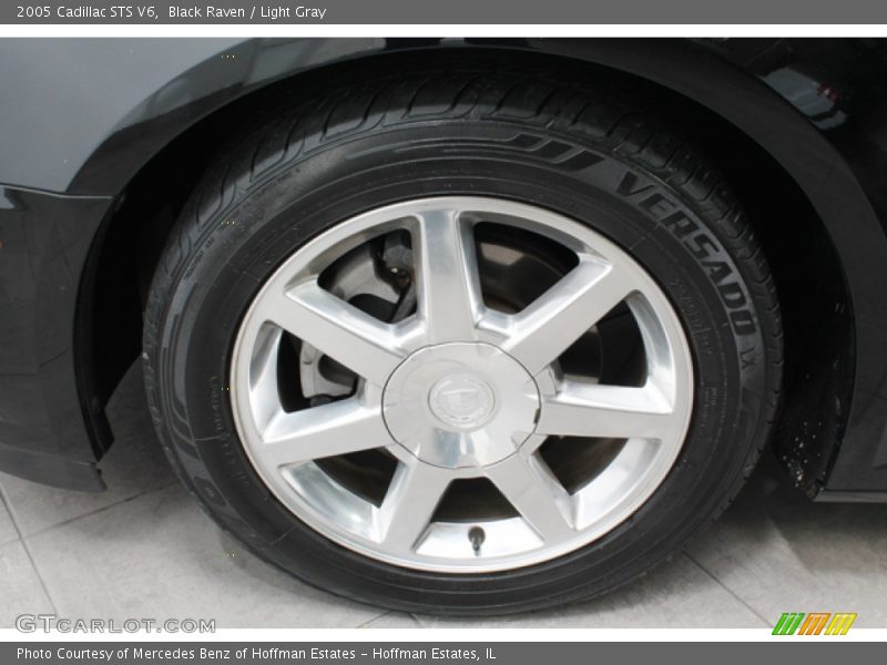 Black Raven / Light Gray 2005 Cadillac STS V6