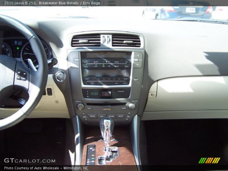 Breakwater Blue Metallic / Ecru Beige 2010 Lexus IS 250