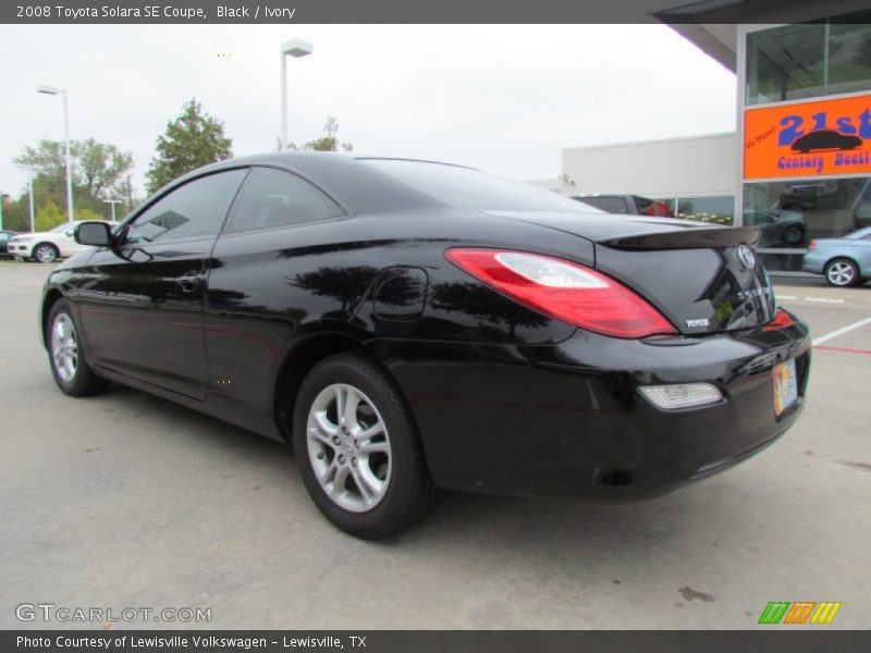 Black / Ivory 2008 Toyota Solara SE Coupe