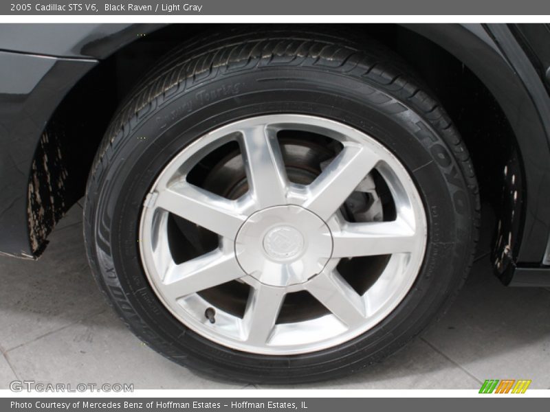 Black Raven / Light Gray 2005 Cadillac STS V6