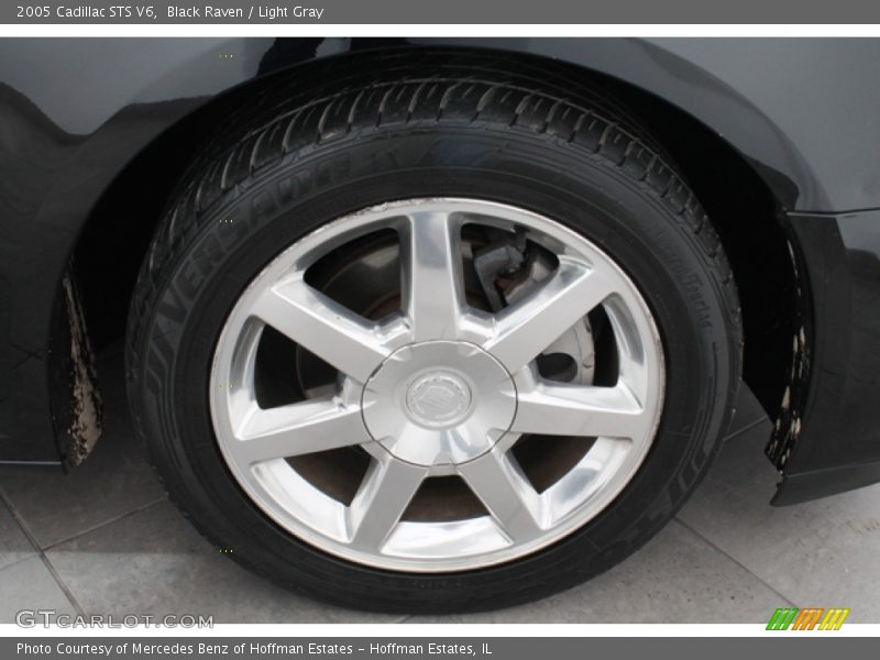 Black Raven / Light Gray 2005 Cadillac STS V6