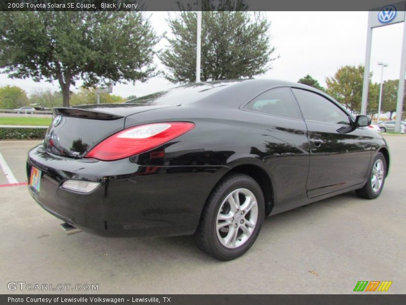 Black / Ivory 2008 Toyota Solara SE Coupe