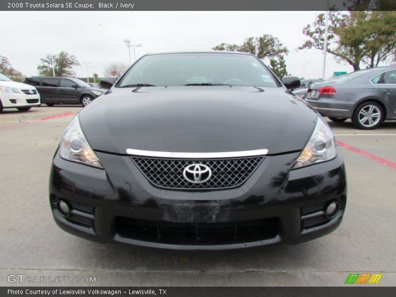Black / Ivory 2008 Toyota Solara SE Coupe