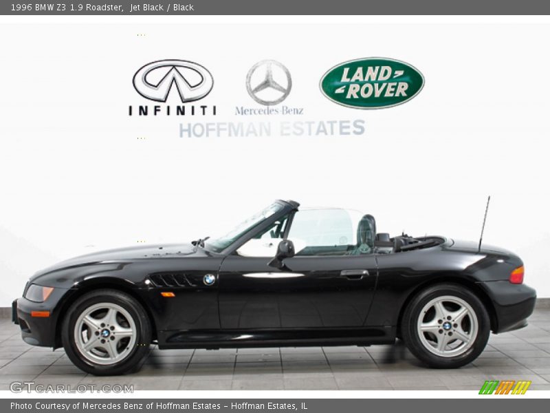 Jet Black / Black 1996 BMW Z3 1.9 Roadster