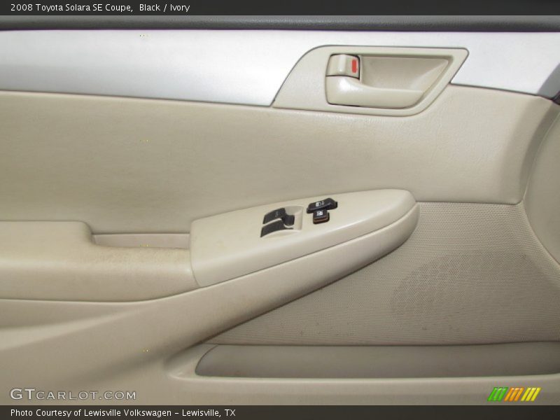 Black / Ivory 2008 Toyota Solara SE Coupe