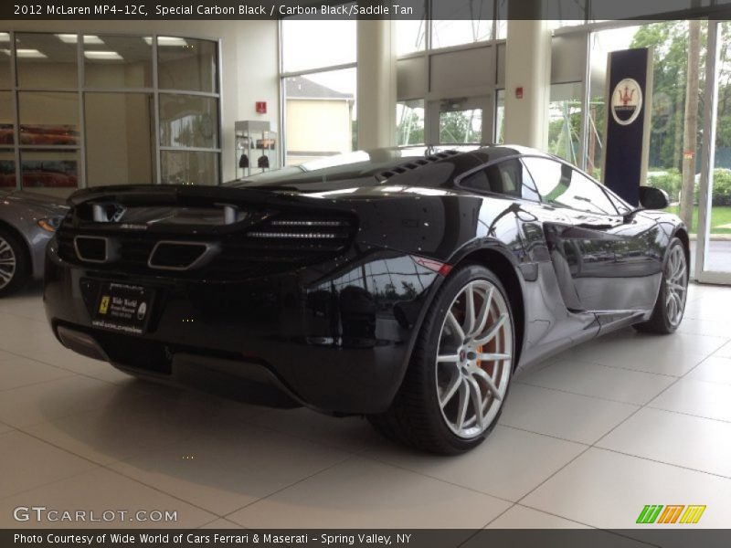 Special Carbon Black / Carbon Black/Saddle Tan 2012 McLaren MP4-12C