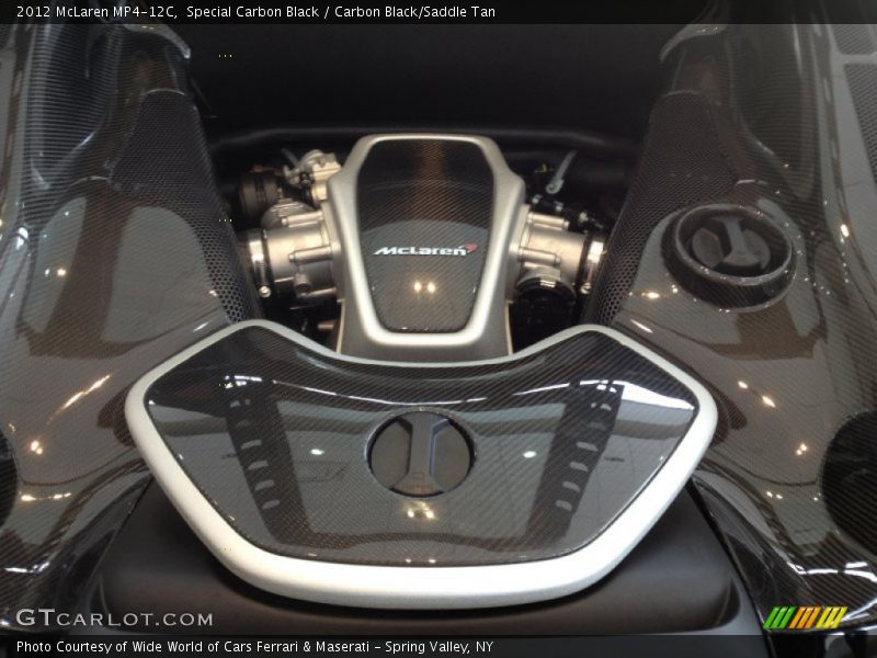  2012 MP4-12C  Engine - 3.8 Liter Twin-Turbocharged DOHC 32-Valve DVVT M838T V8