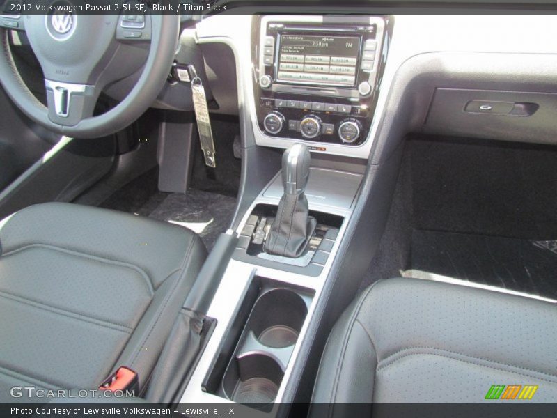 Black / Titan Black 2012 Volkswagen Passat 2.5L SE