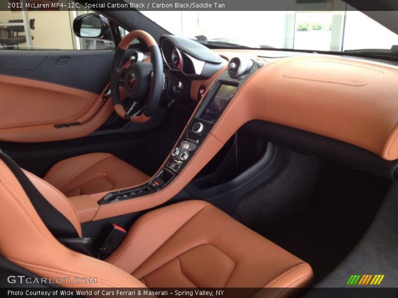 Dashboard of 2012 MP4-12C 