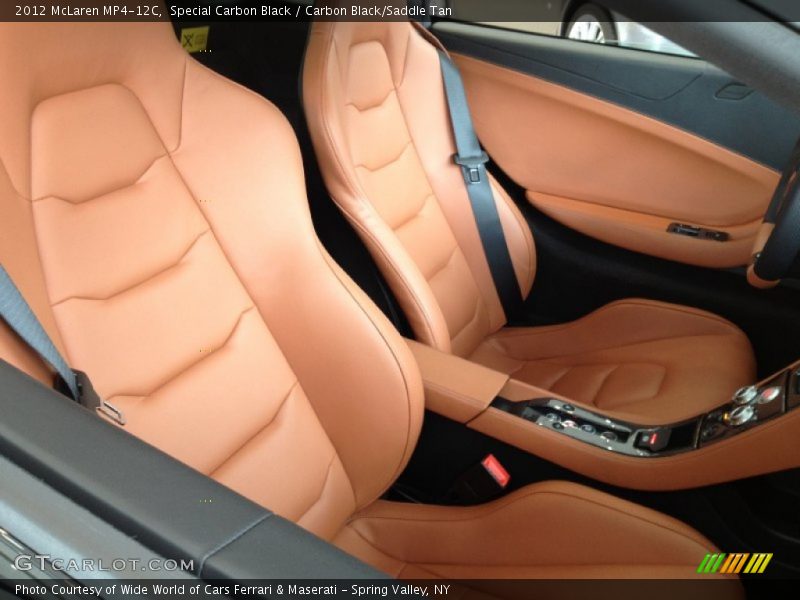  2012 MP4-12C  Carbon Black/Saddle Tan Interior
