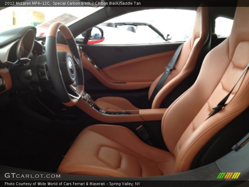 Front Seat of 2012 MP4-12C 