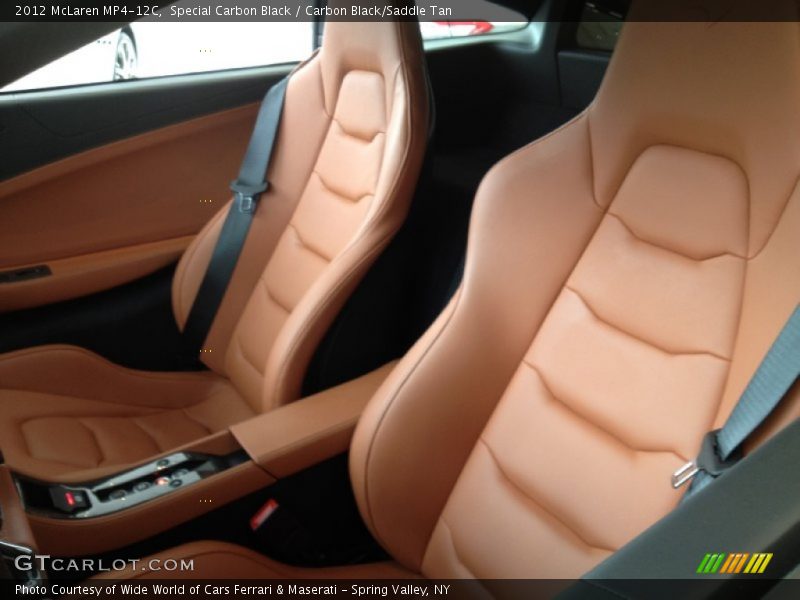  2012 MP4-12C  Carbon Black/Saddle Tan Interior