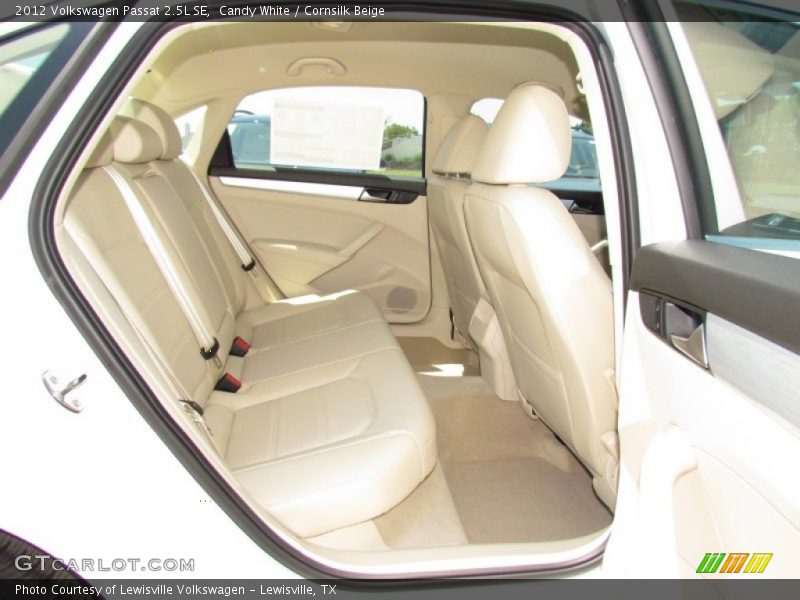Candy White / Cornsilk Beige 2012 Volkswagen Passat 2.5L SE