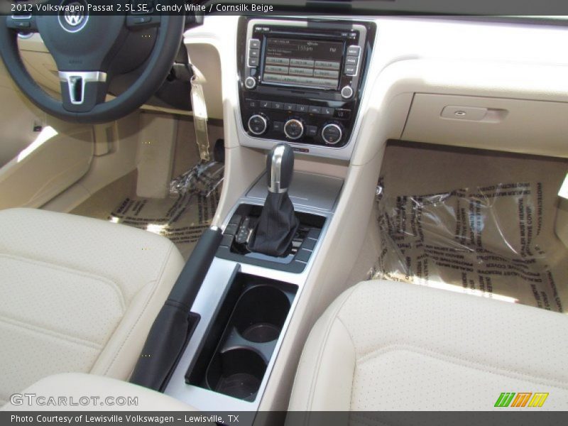 Candy White / Cornsilk Beige 2012 Volkswagen Passat 2.5L SE