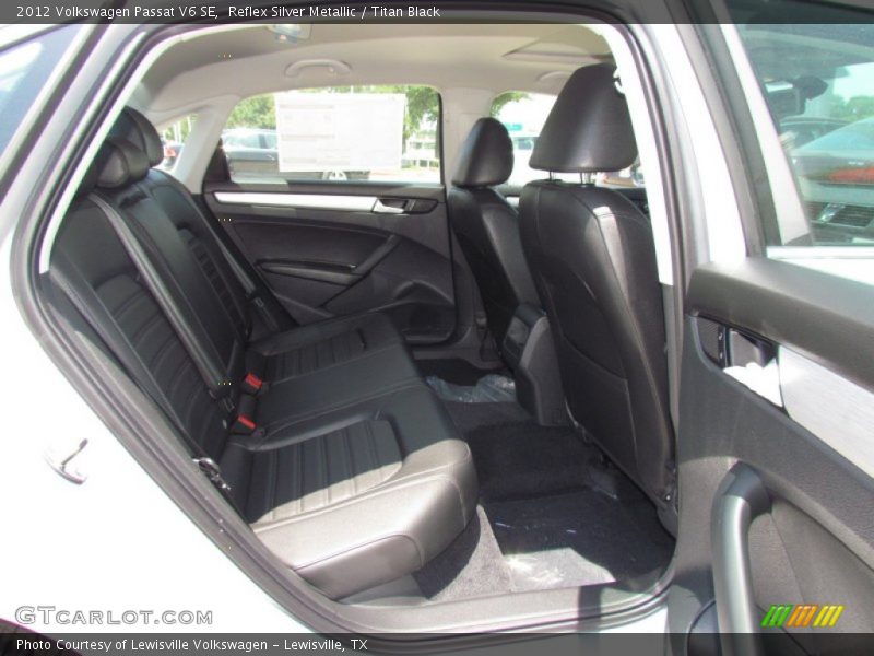 Reflex Silver Metallic / Titan Black 2012 Volkswagen Passat V6 SE