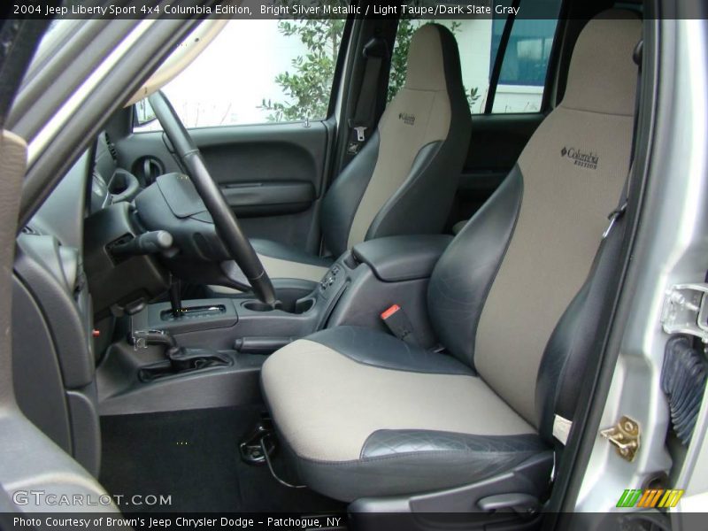 Bright Silver Metallic / Light Taupe/Dark Slate Gray 2004 Jeep Liberty Sport 4x4 Columbia Edition