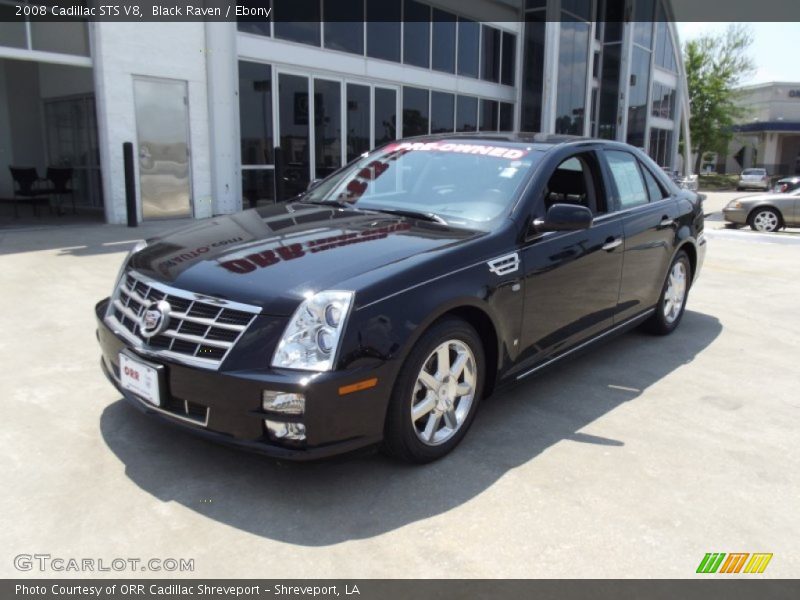 Black Raven / Ebony 2008 Cadillac STS V8