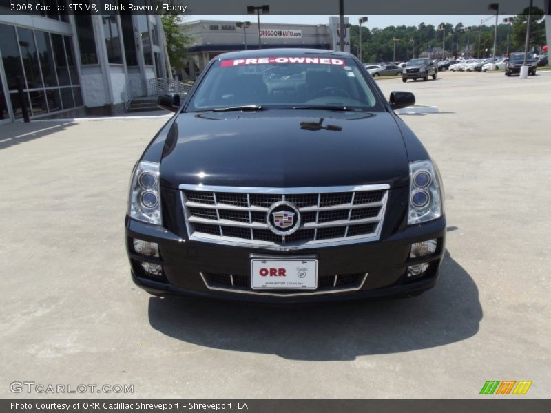 Black Raven / Ebony 2008 Cadillac STS V8