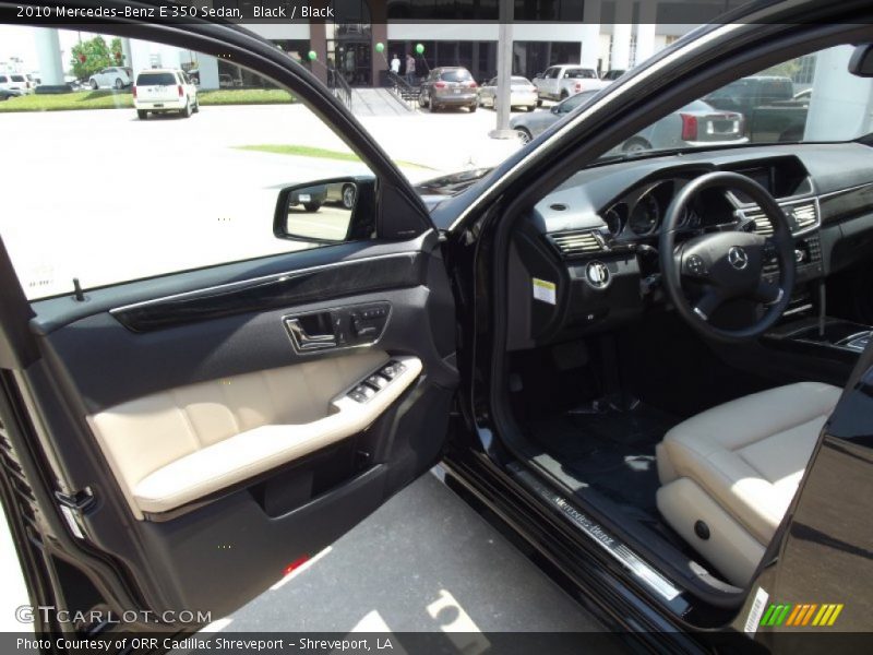 Black / Black 2010 Mercedes-Benz E 350 Sedan